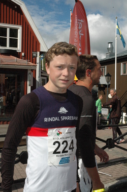 Jonas N Tørset hadde dagens førsteetappe for tredjelaget.
