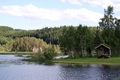 Igltjønna i kveldssol i går kveld. Foto: Anne S.