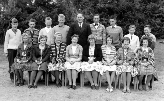 Framhaldskolen 1961-62 Romundstad skole_710x437