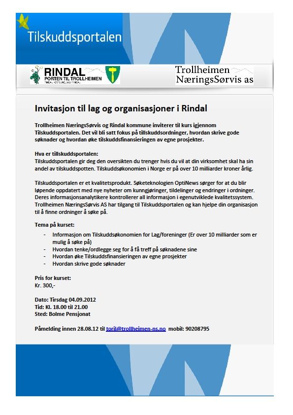 tilskuddsportalen