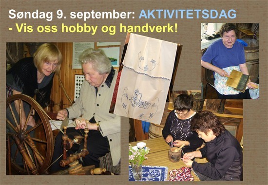Museet Plakat AKTIVITETSDAG_550x380