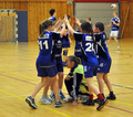Ekte håndballglede. Foto: Mari Vattøy