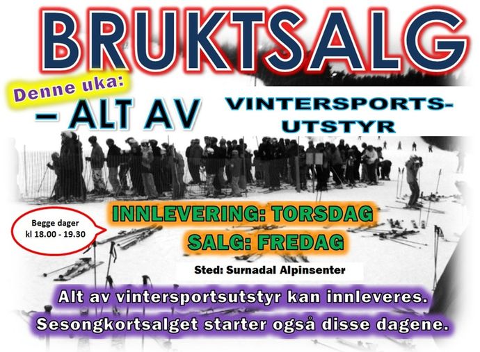 BRUKTSALG Surnadal alpin_1024x752