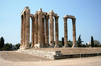 Zeus temple, Athens,Greek