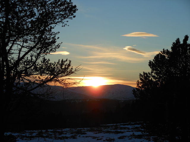 Solnedgang