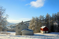 Dalbakk i januarsol. Foto: Kjellaug Foseide