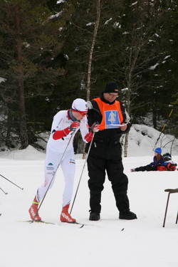 Jo Svinsås på startstreken