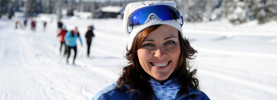 Merethe Sandum, prosjektleder i Destinasjon Sjusjøen. Foto: Anders Grobstok Dalen, HA