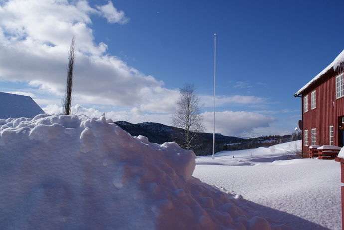 Mye snø