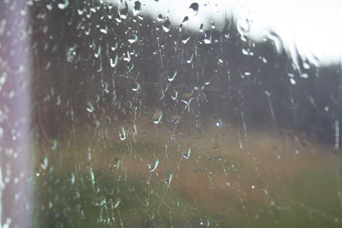 regn mot rute