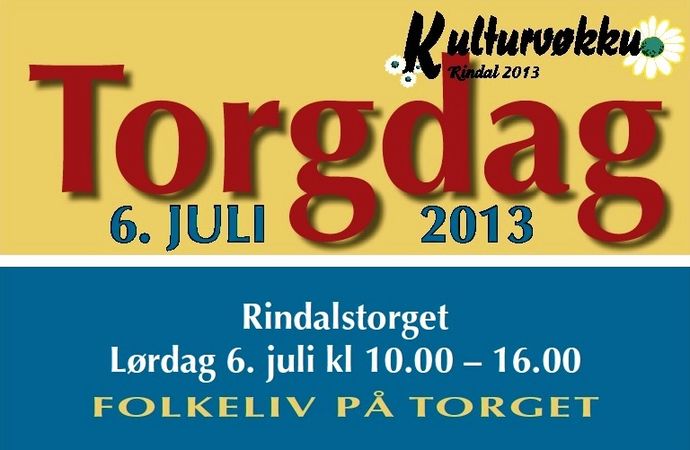 torgdag program første