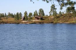 Gapahuken ved Langvatnet