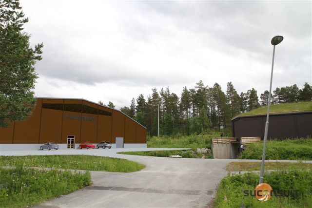 Fotballhall Rindal utseende