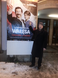 Lech Walesa coming movie,Gdansk,Poland