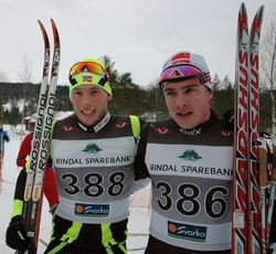 2013-12-22 Andreas M Steen og Hallvard Løfald