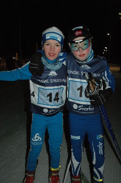 Odin Bjørndal og Ole Erik Skålholt, Orkdal IL, g8-10 år