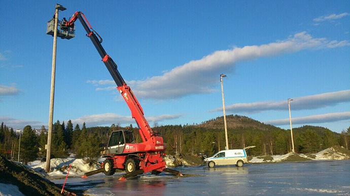 Rindalshallen første dugnad