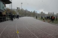Vinterlige forhold på Trondheim Stadion (flere bilder på vår Facebookside)