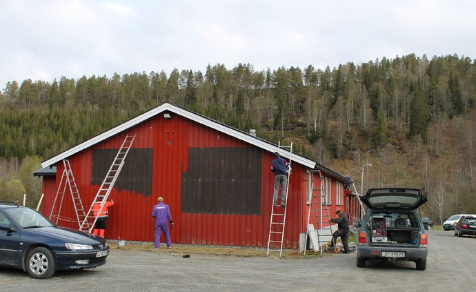 Dugnad på Skogsletta