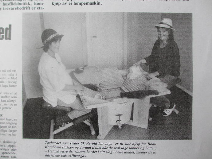 bodil og Jorunn 1985