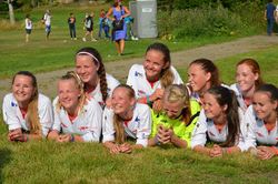 Lagbilde 27. juli 2014 etter seier 7-0 over Grüner på Ekebergsletta, Norway cup