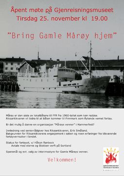 Mårøy plakat