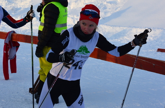 Ragnhild Mogstad J 16 Julerennet Meldal 2014