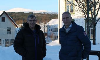 Harald Solvik og Ola Heggem ingr