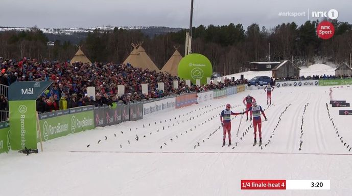 Håvard S Taugbøl og Hallvard Løfald kvartfinaleheat skjermdump NRK_690x383.jpg