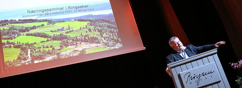 Statssekretær Bård Hoksrud.