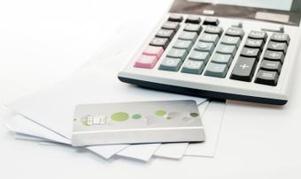 Regnskap stock photo