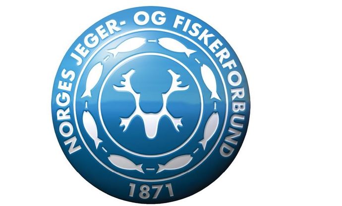 Rindal Jeger og fiskerforbund logo