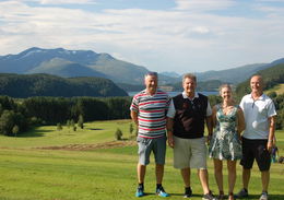 Knut Haugen, Oddvar Væge, Heidi Haltli og Michael Jilleskog