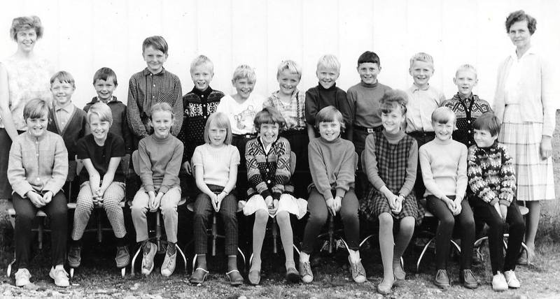 Ruth S Skulefoto BØFJORDEN 1960-talet