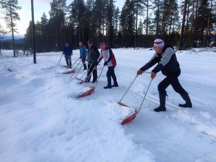 Snømakardona Foto Rindal IL