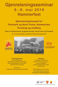 Plakat gjenreisningseminar 2016