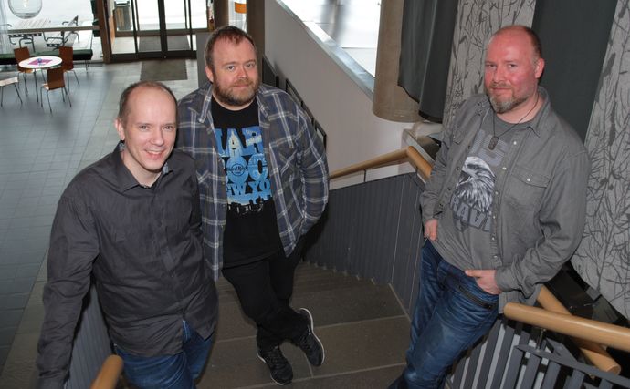 Rune Dalager, Pål Norman og Rolf Paulsen