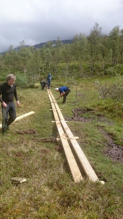 På vei mot Trollheimshytta Foto Aud Rød Trondhjems Turisforening.jpg