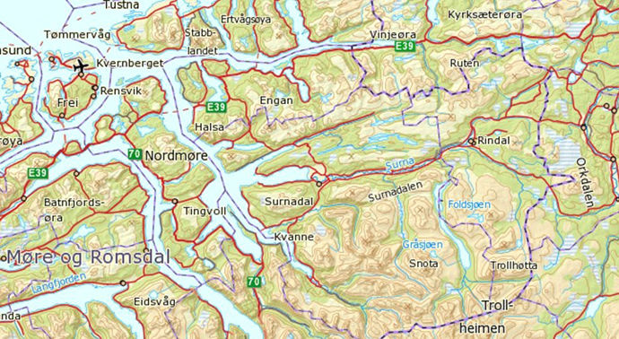 Nordmøre illustrasjonsbilde