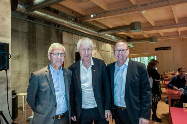 Rådmannen og foredragsholdere fra seminaret Rådmannen og foredragsholdere fra seminaret