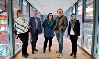 Lilli Husby, Knut Haugen, Karin Halle, Tor Rune Halset og Øyunn Aune