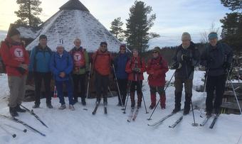 Skitur med TT-veteraner foto Harald Solvik