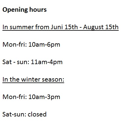 Opening hours