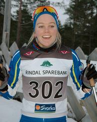 Berit Mogstad raskest blant kvinnene i Rindølrennet 2017 (arkivfoto)