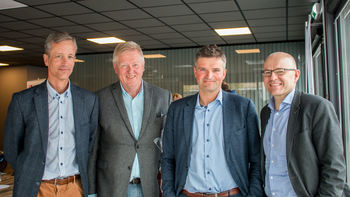 Gruppebilde fra næringslunsjen