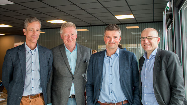 Gruppebilde fra næringslunsjen Gruppebilde fra næringslunsjen