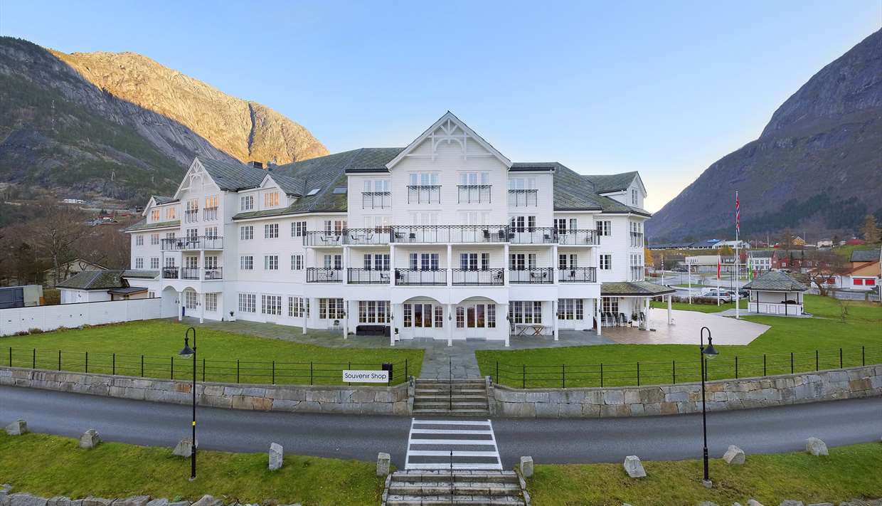 Vøringsfossen hotell - Foto frå hardangerfjord.com