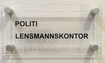 Lensmann skilt