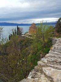 Church of Saint John the Theologian at Kaneo in Ohrid, Macedonia.  