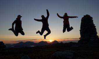 Jakten på solnedgangen ingr foto Eli Solvik